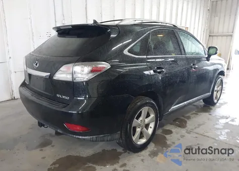 2010 Lexus Rx 350 from USA, damaged, VIN 2T2BK1BA6AC069437